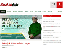Tablet Screenshot of harakahdaily.net